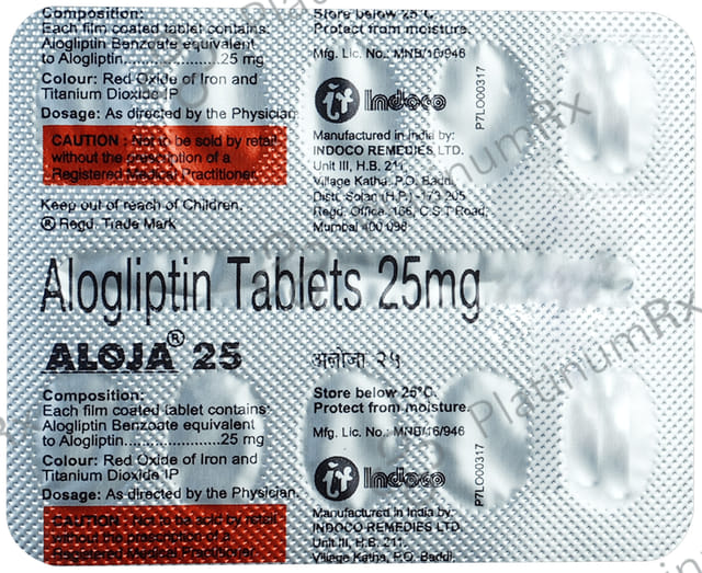 Aloja 25mg Tablet 10s