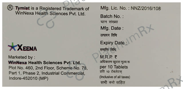 Tymist C 40/12.5mg Tablet 10s