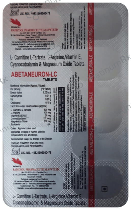 Abetaneuron LC Tablet 10s