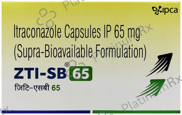 Zti SB 65mg Capsule 10s