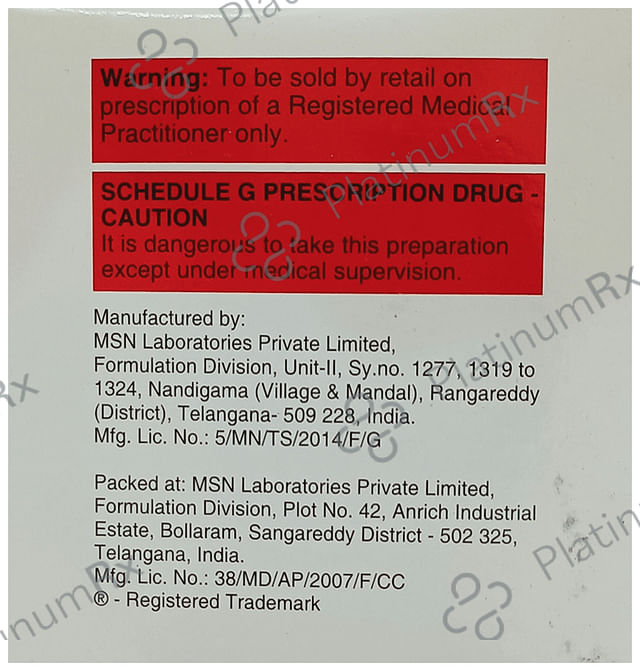 Dapavel M 10/500mg Tablet ER 10s