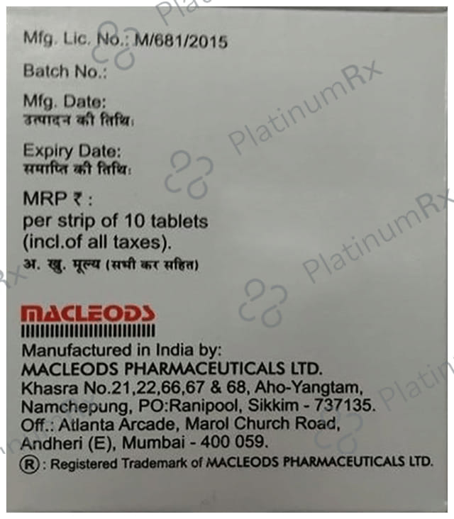 Rebagen 100mg Tablet 10s