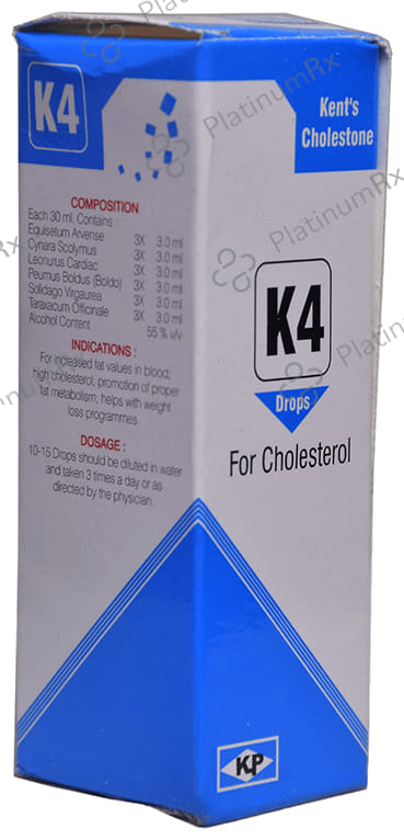Kent's K4 Cholesterol Oral Drops