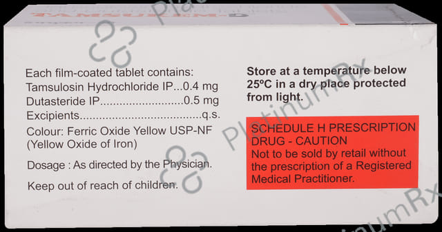 Tamsukem D 0.4/0.5mg Tablet 15s