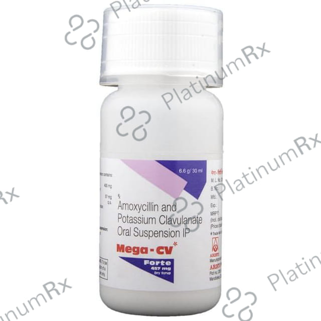 Mega CV Forte 457mg Dry Syrup 30ml
