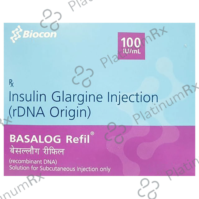Basalog 100IU/ml (1*3ml Refill Cartridge)