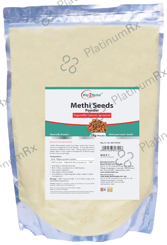 Way2Herbal Methi Seeds Powder