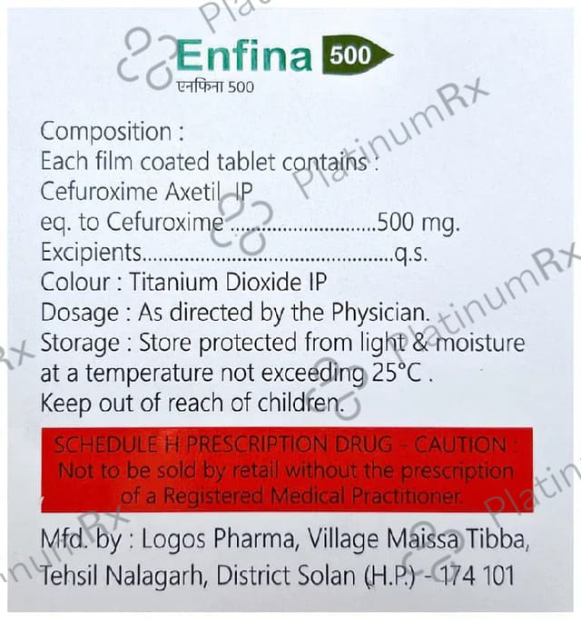 Enfina 500mg Tablet 6s