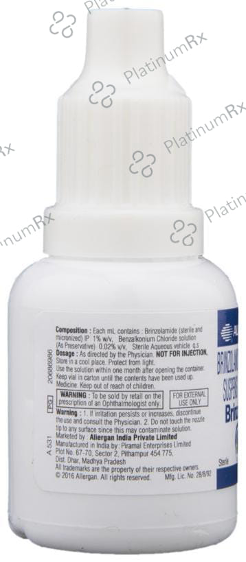 Brinzagan 1% Ophthalmic Suspension 5ml
