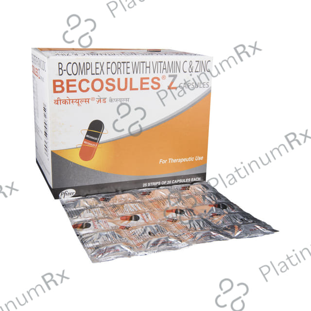 Becosules Z Capsule 20s