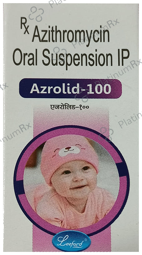 Azrolid 100mg Oral Suspension 15ml