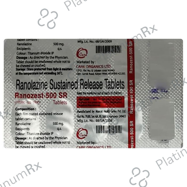 Ranozest 500 SR Tablet