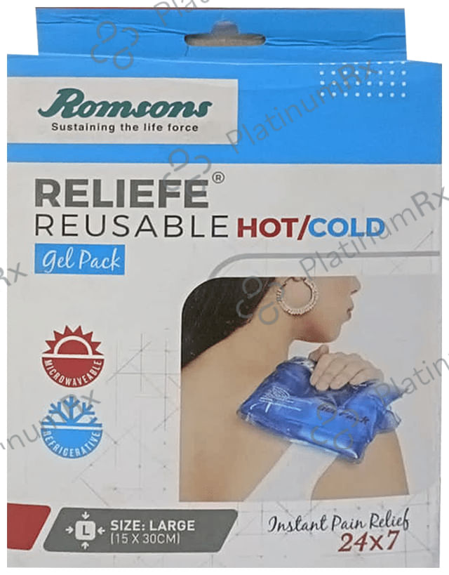 Romsons Reliefe Reusable Hot/Cold Gel pack Large