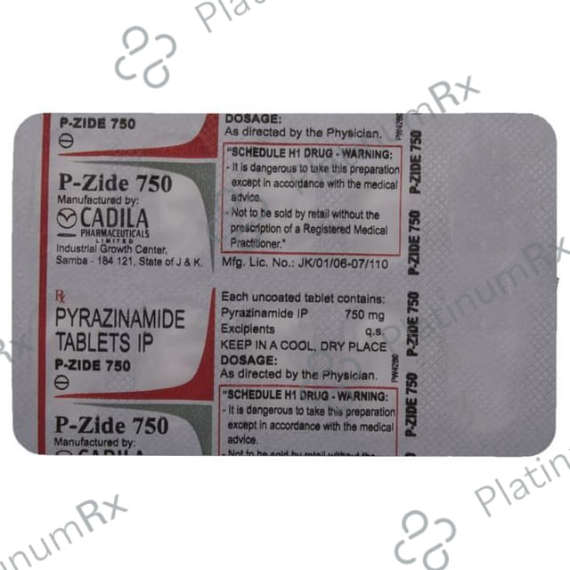 P Zide 750 Tablet