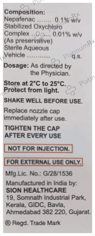 Nepachek Eye Drop Bak Free