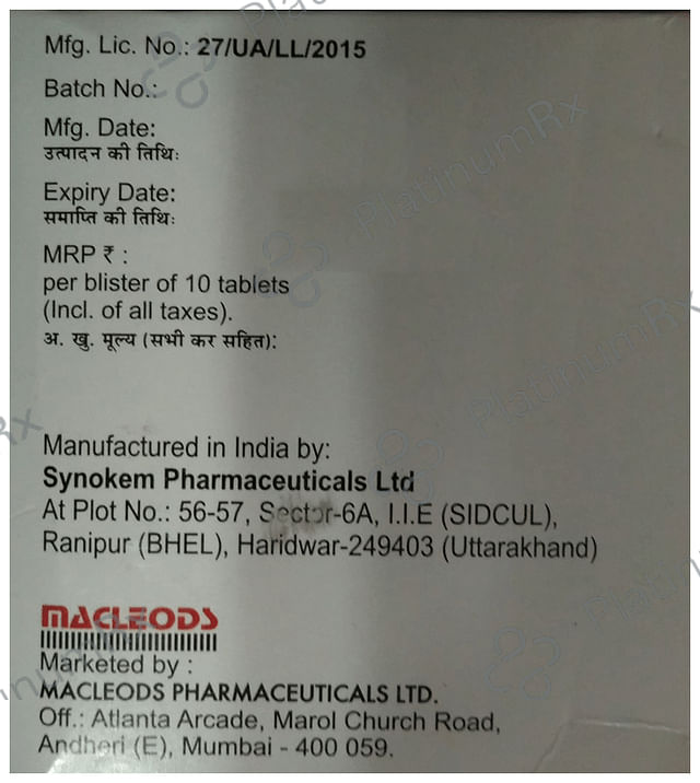 Macphylline SR 200mg Tablet 10s