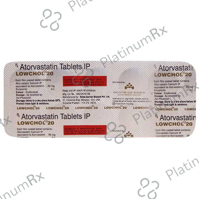 Lowchol 20 Tablet