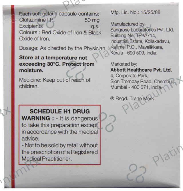 Hansepran 50mg Capsule 10s