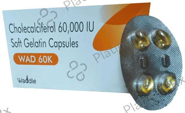 Wad 60000IU Softgel Capsule 10s