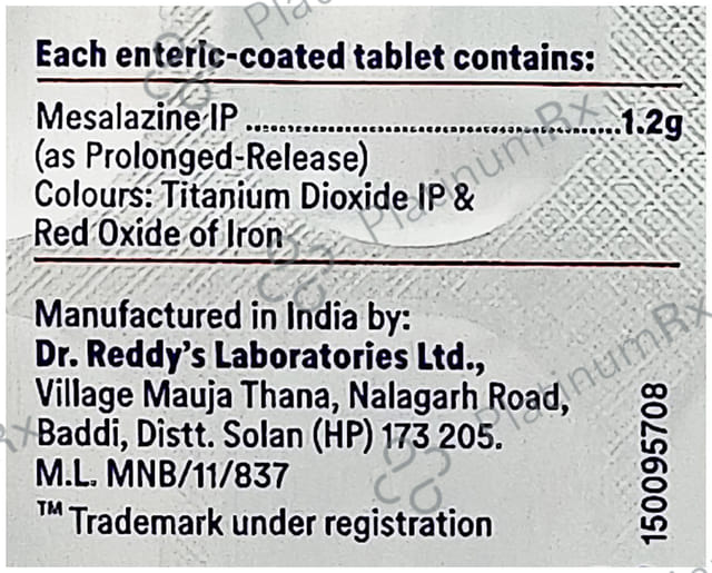 Vegaz OD PR 1200mg Tablet 15s