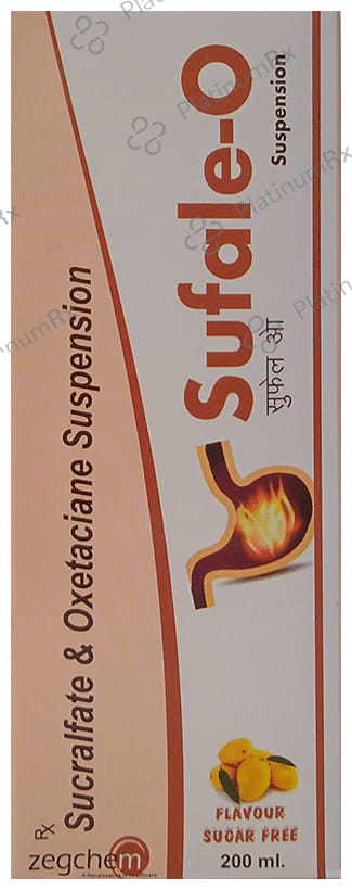 Sufale-O Oral Suspension Mango Sugar Free