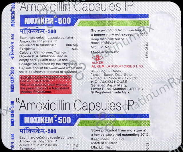 Moxikem 500mg Capsule