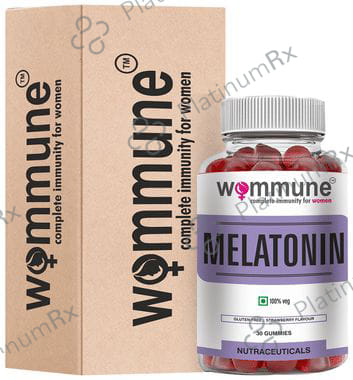 Wommune Melatonin Gummies Strawberry