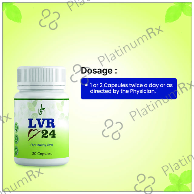 BVG Life Sciences LVR 24 for Healthy Liver Capsule 30 capsules
