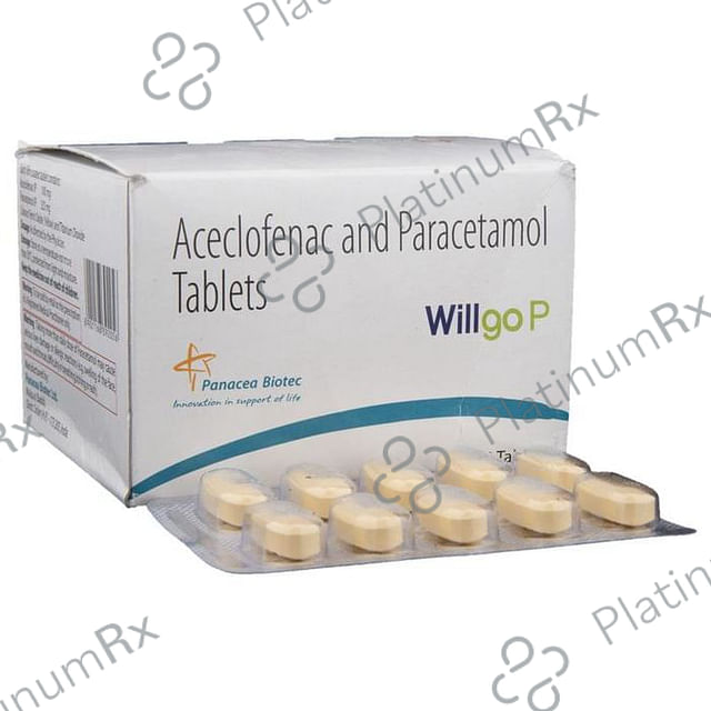 Willgo P 100/325mg Tablet 10s