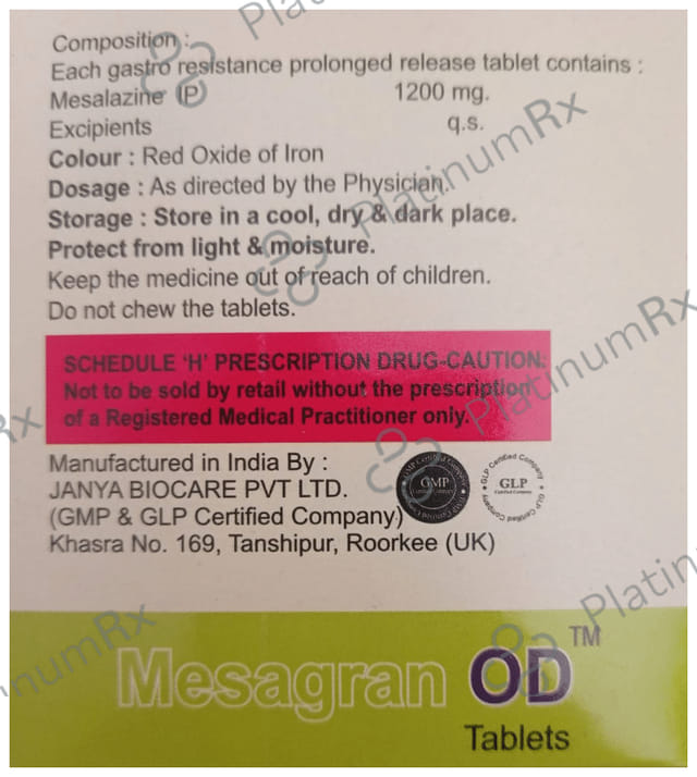 Mesagran OD Tablet PR