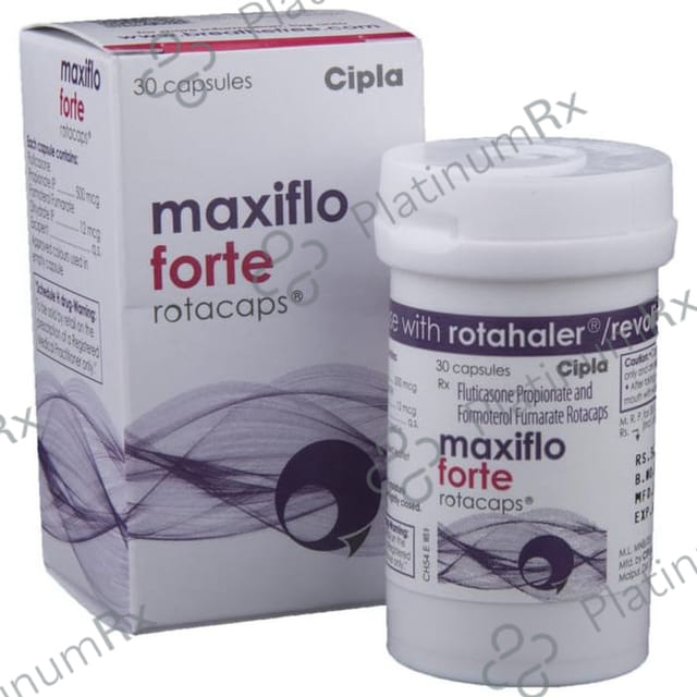 MAXIFLO 12MCG/500MCG ROTACAP