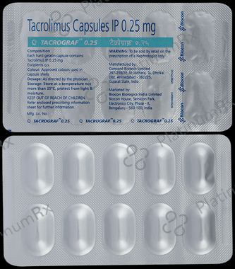Tacrograf 0.25 Capsule