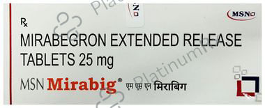 MSN Mirabig 25mg Tablet ER 10s