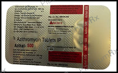 Azihal 500mg Tablet 3s (Halberd Pharmaceuticals)