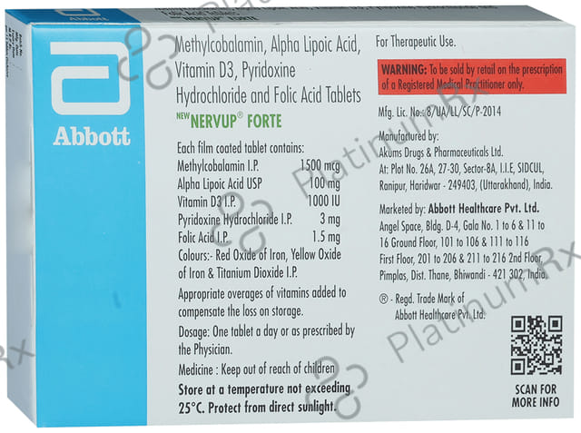 New Nervup Forte Tablet 15s