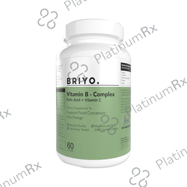 Briyo Vitamin B-Complex with Folic Acid & Vitamin C Softgel Capsule