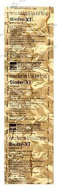 Biofer XT 100/1.5mg Tablet 10s
