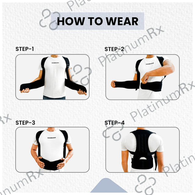 Dr Ortho Posture Corrector Black