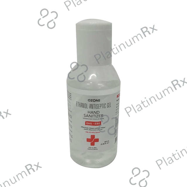 Ozone Ethanol Antiseptic Gel Hand Sanitizer 100 ml