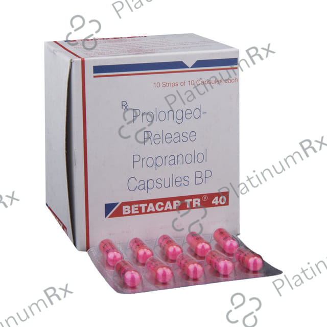 Betacap TR 40mg Capsule PR 10s
