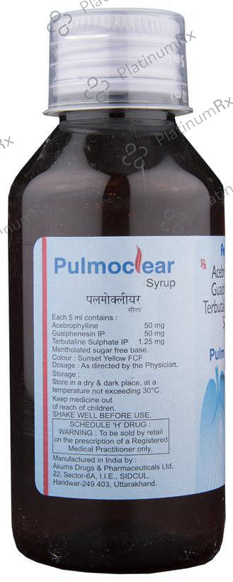 Pulmoclear Syrup 1.255/505/505