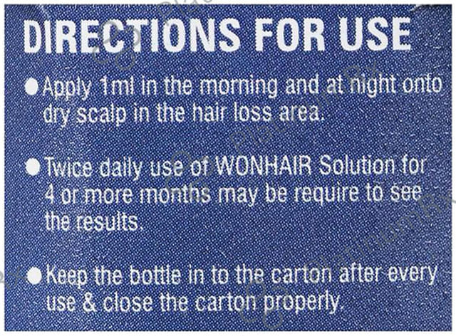 Wonhair Hair Regrowth Treatment