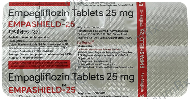 Empashield 25mg Tablet 10s