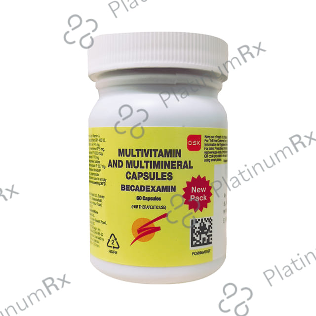 Becadexamin Multivitamin & Multimineral Capsule 60s