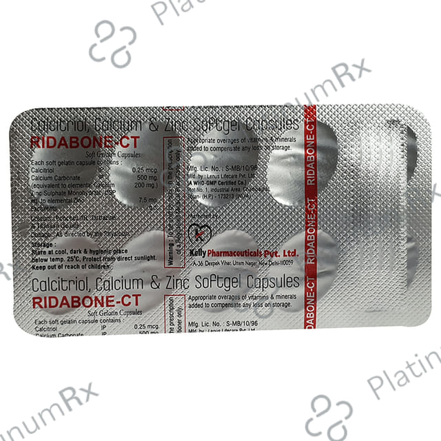 Ridabone-CT Soft Gelatin Capsule