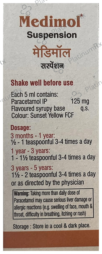 Medimol Syrup 60ml
