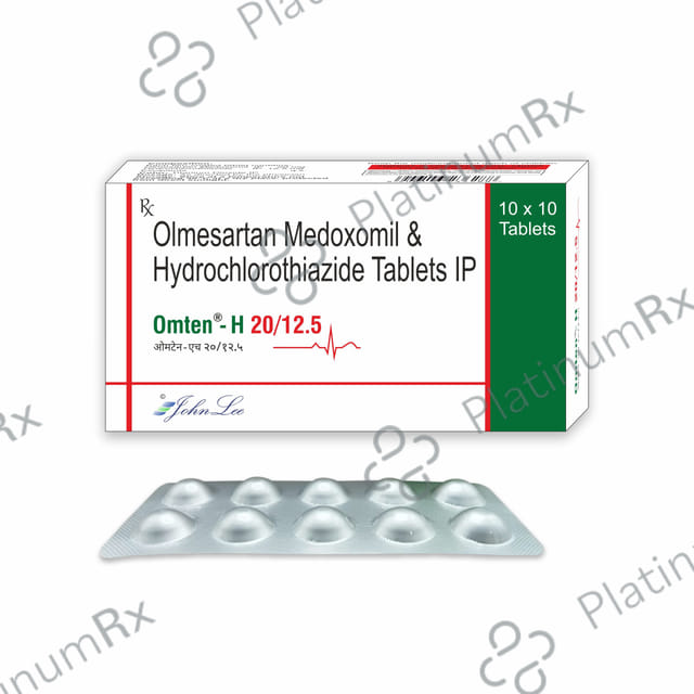Omten H 12.5/20mg Tablet 10s