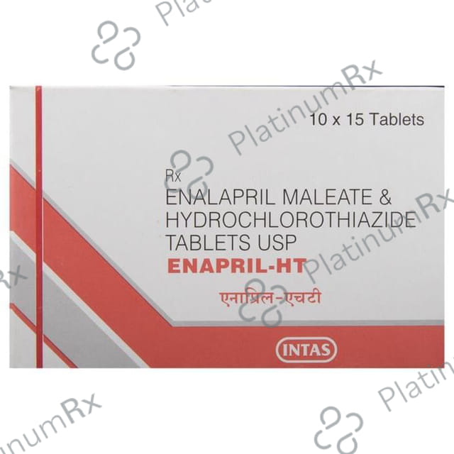 Enapril HT 10/25mg Tablet 10s