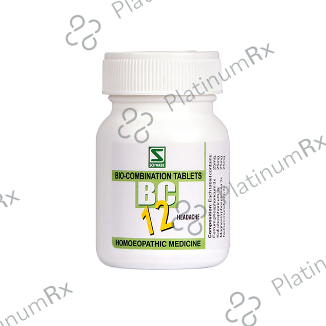 Dr Willmar Schwabe India Bio-Combination 12 (BC 12) Tablet 20 gm