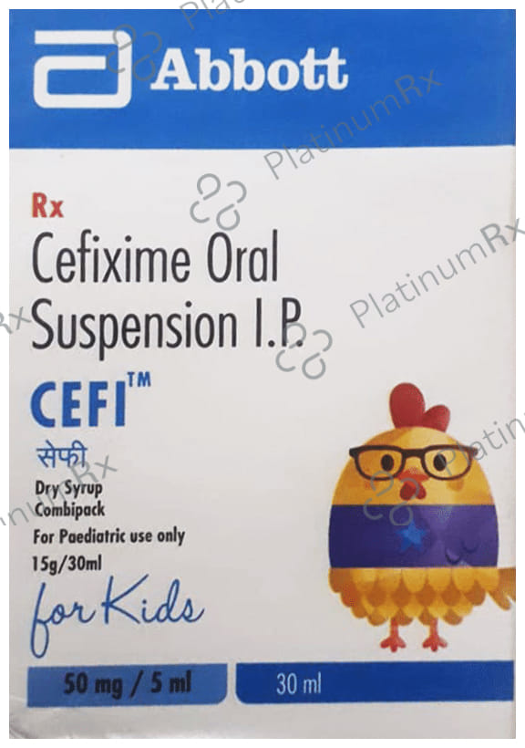 Cefi 50mg Dry Syrup 30ml